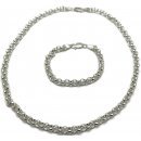 Rolo Chain - Silver Jewelry Set
